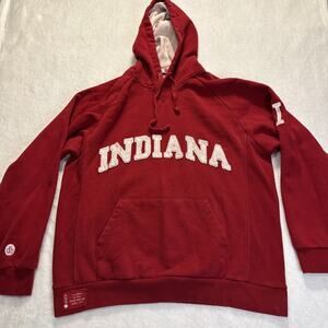 Donegal Bay Indiana University Emroidered Hoodie Men XL IU